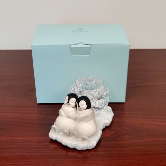 PartyLite Retired Polar Pals Cuddling Votive Holde